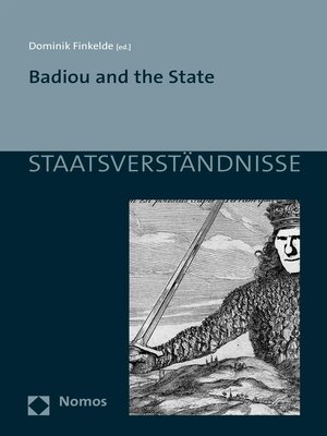 cover image of Badiou and the State